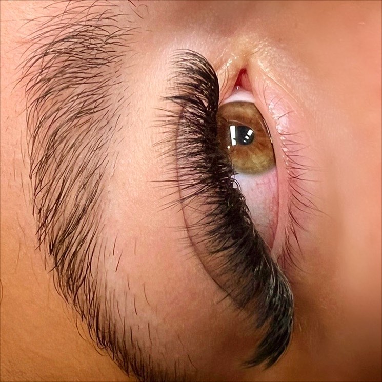 Eyelash extensions before and after Spokane Valley